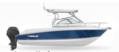 Wellcraft 232 Coastal tekniske specifikationer og anmeldelser